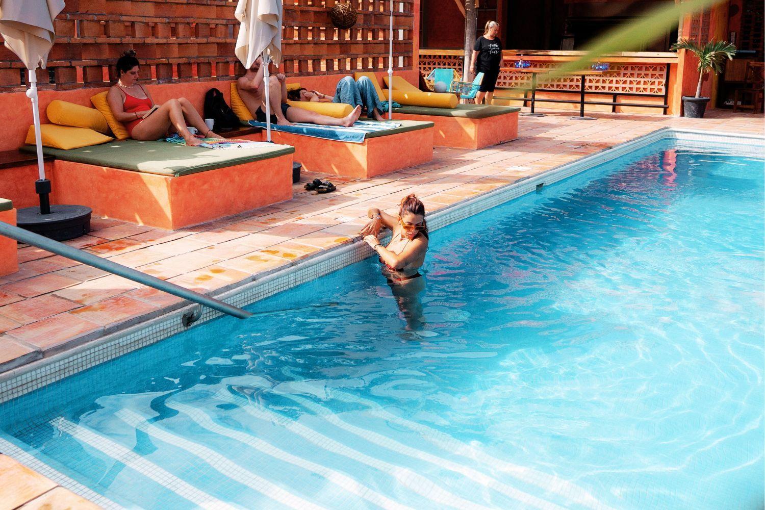 Casa Pepe Hotel Sayulita Exterior photo The pool at the hotel