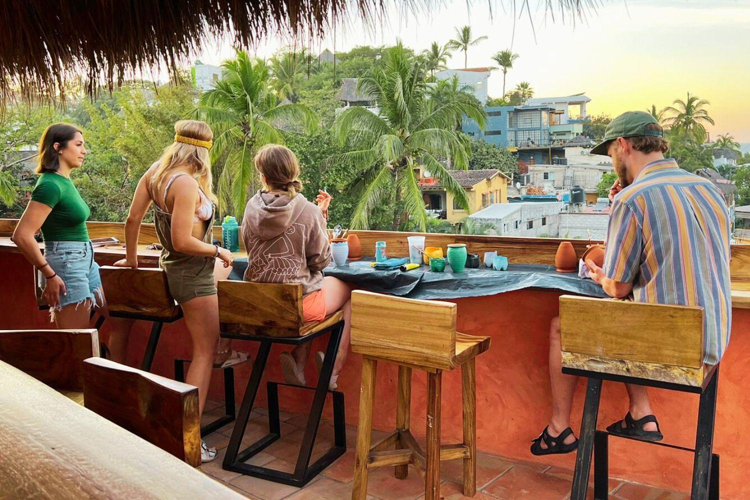 Casa Pepe Hotel Sayulita Exterior photo Rooftop bar in Tulum, Mexico